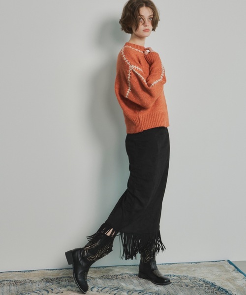 ウエスタンミドルブーツ（ブーツ）｜Unitage（ユニテージ）