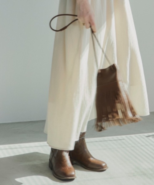 ウエスタンミドルブーツ（ブーツ）｜Unitage（ユニテージ）