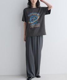 ツータックワイドスラックス