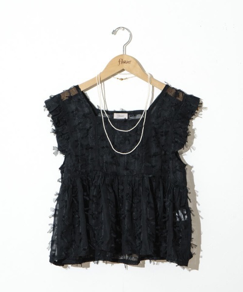 flower（フラワー）の「タイニーパールロングネックレス（ネックレス・レディース・ホワイト・FREE）」の6枚目の写真