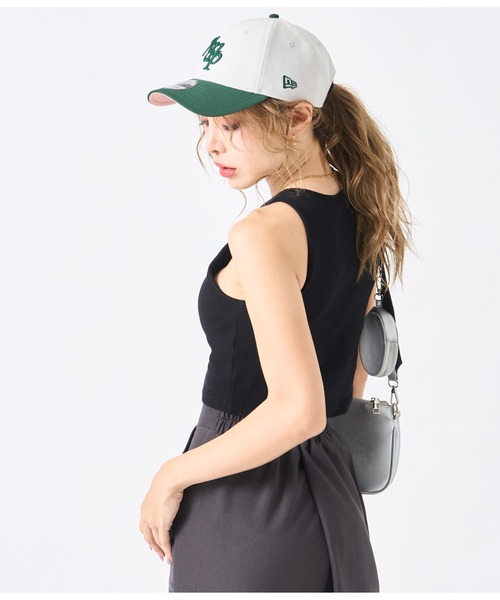 LATINA（ラティーナ）の「カップ付き ショート タンクトップ Uネック（タンクトップ・レディース・レッド/ブラック/オフホワイト・FREE）」の12枚目の写真