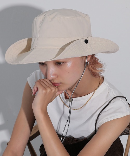 【関税込み】Moncler バケットハット ＆ ビーチハット バケットハット MONCLER(モンクレール) ハット(メンズ) - 海外
