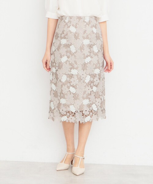 【CLOVE】INDIAレースタイトスカート　新品未使用 ANS0123F0037_zo_a001.jpg