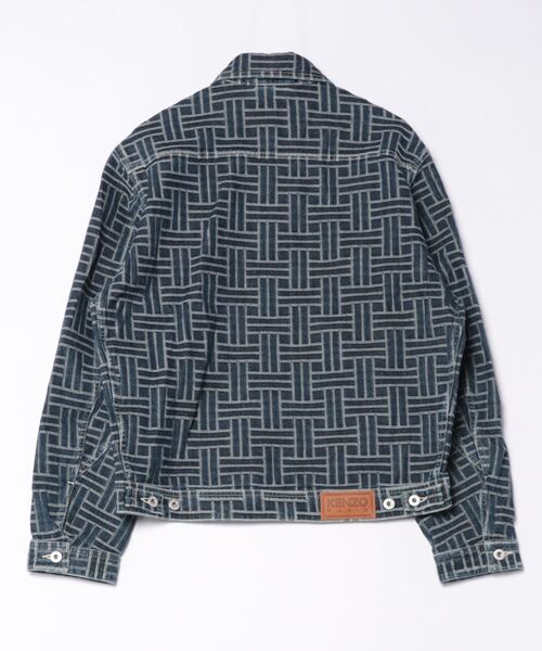 KENZO（ケンゾー）の「'KENZO Weave' トラッカー デニムジャケット