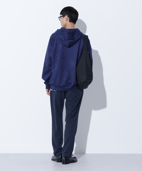 Apo(s)ture(アポスチャー)の「KYLE-001/杢調ツイルピーチスリムパンツ(その他パンツ・メンズ・ブラック/モカ/ネイビー/グレー・XS/S/M/L/XL)」の18枚目の写真