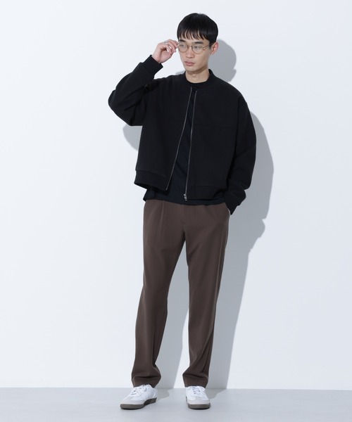 Apo(s)ture(アポスチャー)の「KYLE-001/杢調ツイルピーチスリムパンツ(その他パンツ・メンズ・ブラック/モカ/ネイビー/グレー・XS/S/M/L/XL)」の22枚目の写真
