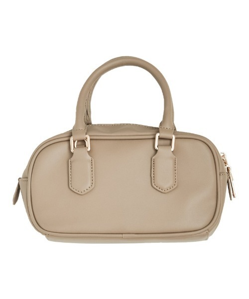 Re:EDIT(リエディ)の「ミニボストンバッグ(ボストンバッグ・レディース・キャメル/レッド系その他/ブラック/グレイッシュベージュ・FREE)」の16枚目の写真