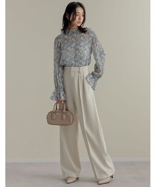 Re:EDIT(リエディ)の「ミニボストンバッグ(ボストンバッグ・レディース・キャメル/レッド系その他/ブラック/グレイッシュベージュ・FREE)」の20枚目の写真