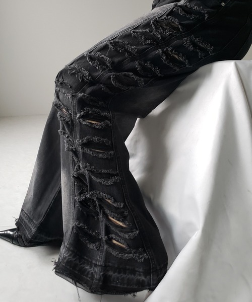 ヴィンテージデニム　ブラック 60s70s USA製 Lee LASTIC BLACK DENIM VINTAGE アメリカ製 リー