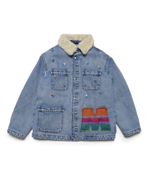 おすすめ★MARNI マルニ■HEART PATCH デニムフーディジャケット MARNI（マルニ）の「HEART PATCH / デニムフーディジャケット