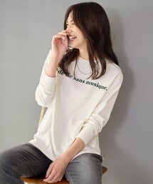 【洗濯機可】フロッキーロゴロングTシャツ