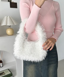 CLEA | シャギーファーハンドバッグ(ハンドバッグ)