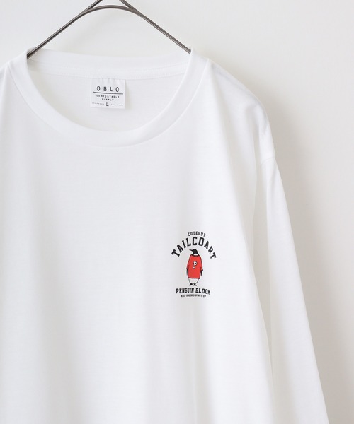 FUNALIVE(ファンアライブ)の「UVカット 吸水速乾アニマルプリント ロングスリーブTシャツ(Tシャツ/カットソー・メンズ・ホワイト/ブラック/ネイビー/ブラウン/ブルー/モカ/バーガンディー/スミクロ/ホワイト系その他2/ブラック系その他2/ブラック系その他3/ピーコックグリーン系・LL/M/L)」の2枚目の写真