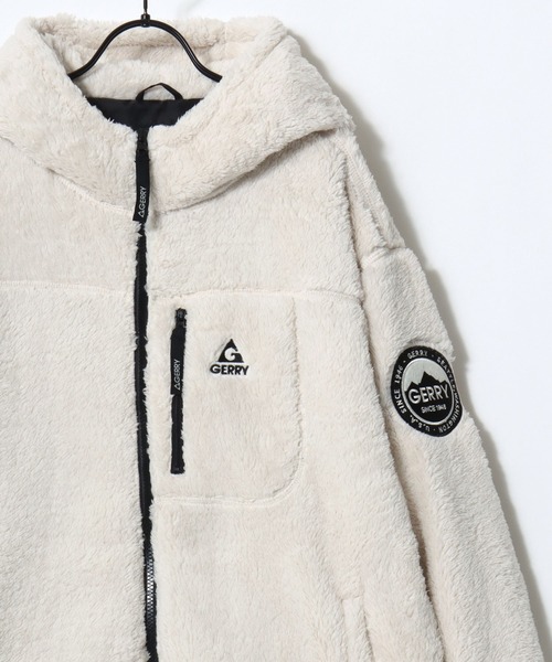 セール】GERRY/ジェリー オーバーサイズ ソフトボアフリース ジップ