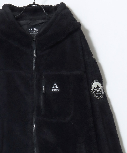 セール】GERRY/ジェリー オーバーサイズ ソフトボアフリース ジップ