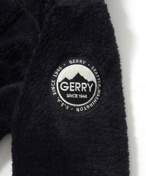 GERRY（ジェリー）の「GERRY/ジェリー オーバーサイズ ソフトボアフリース ジップアップパーカー フーディー/ボアジャケット/ボアブルゾン/レディース メンズ（ブルゾン・メンズ・アイボリー/ブラック・M/L/LL）」の12枚目の写真