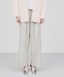 cloenc | サイドライン タック入りワイドパンツ(その他パンツ)