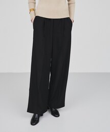 cloenc | サイドライン タック入りワイドパンツ(その他パンツ)