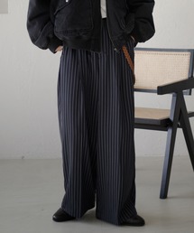 センタープレスワイドバギースラックス