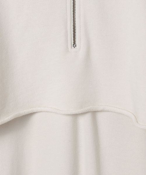 楽天市場】ハーフZIPパーカーワンピース JEANASIS ジーナシス