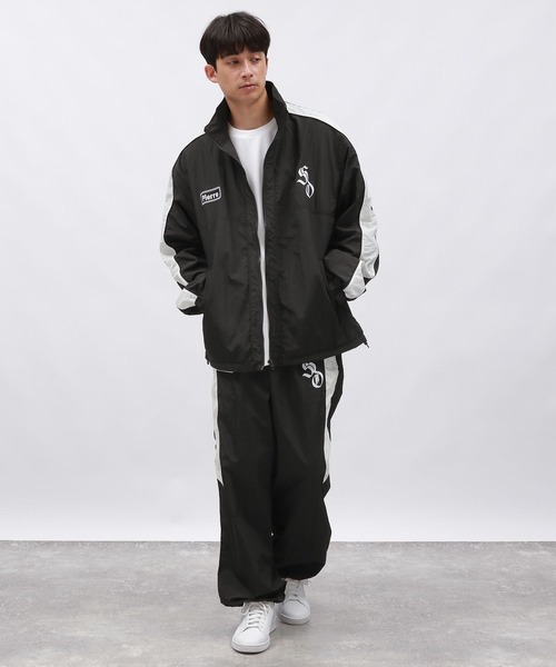 LAKOLE（ラコレ）の「刺繍トラックパンツ / 140869（その他パンツ・メンズ・ブラウン/ブラック/ネイビー・MEDIUM/LARGE）」の4枚目の写真