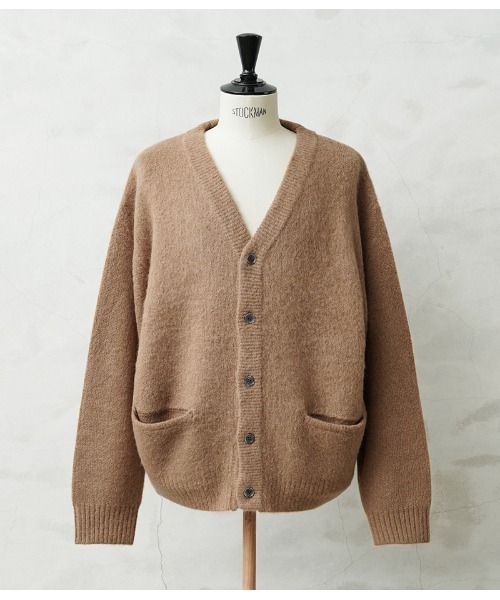 モヘアニット カーディガン SOLID WAIPER.inc モヘアニット カーディガン SOLID WAIPER.inc【WP1072】（カーディガン