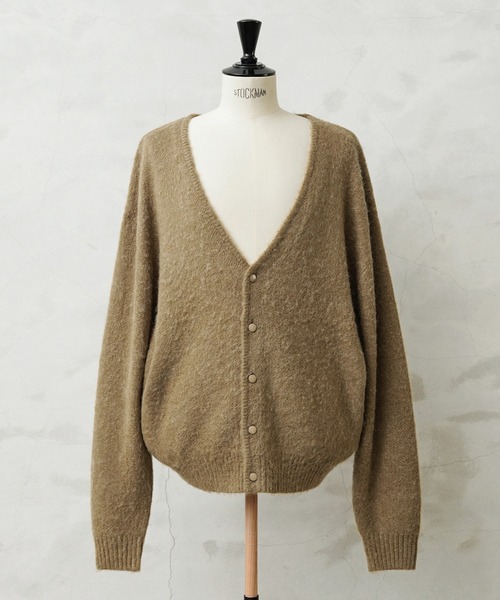 UNUSED ブラウン モヘアカーディガン UNUSED] Mohair Cardigan – MaW SAPPORO