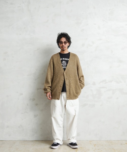 モヘアニット カーディガン SOLID WAIPER.inc モヘアニット カーディガン SOLID WAIPER.inc