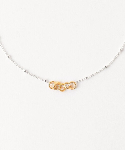 LAPUIS（ラピュイ）の「＜LAPUIS＞ラインコイル ハート ネックレス（ネックレス・レディース・その他1・FREE）」の3枚目の写真