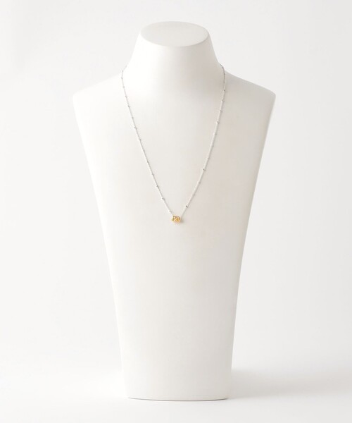 LAPUIS（ラピュイ）の「＜LAPUIS＞ラインコイル ハート ネックレス（ネックレス・レディース・その他1・FREE）」の7枚目の写真