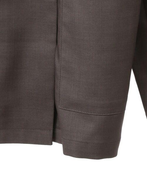 Green　Parks（グリーンパークス）の「ストレッチジャケット（テーラードジャケット・レディース・アイボリー/グレイッシュベージュ/ダークネイビー・FREE）」の10枚目の写真