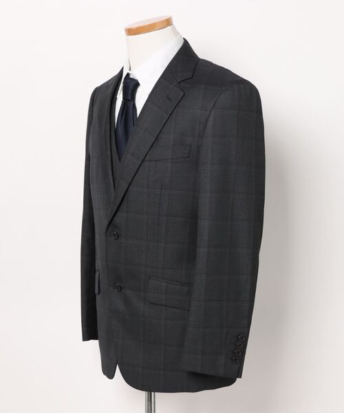 セール】【ウール混 パンツウォッシャブル】タカキュー 2ボタン3ピース