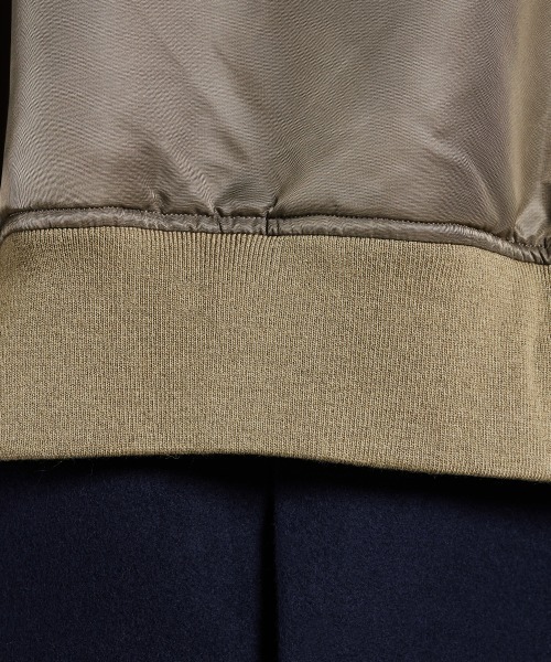 ジャケットドッキングボンバージャケット（ブルゾン）｜DOUBLE