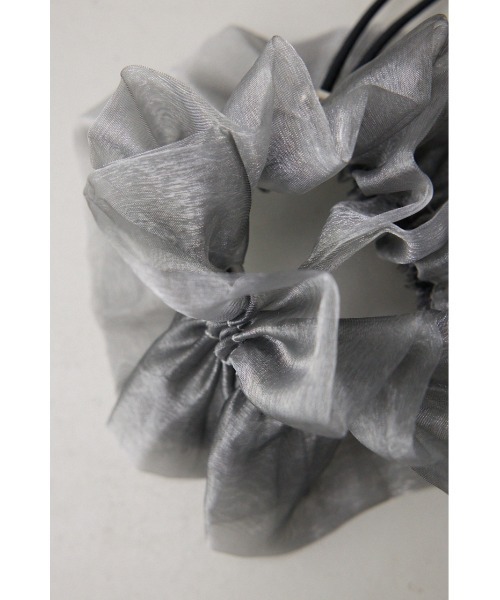 シアードローストリングシュシュ（シュシュ）｜AZUL BY MOUSSY