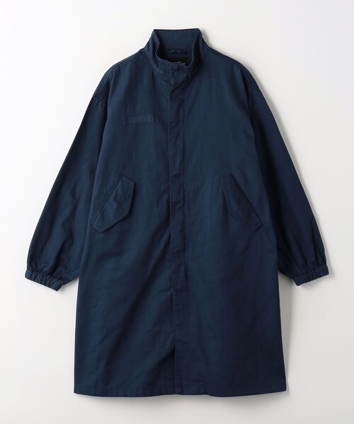 green label relaxing(グリーンレーベルリラクシング)の「TJ キルト 切り替え モッズコート / キッズ 140cm-160cm(モッズコート・キッズ・ネイビー/オリーブ・140cm/160cm/150cm)」の4枚目の写真