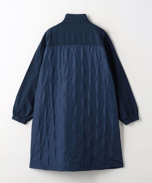 green label relaxing(グリーンレーベルリラクシング)の「TJ キルト 切り替え モッズコート / キッズ 140cm-160cm(モッズコート・キッズ・ネイビー/オリーブ・140cm/160cm/150cm)」の5枚目の写真