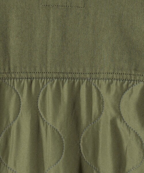 green label relaxing(グリーンレーベルリラクシング)の「TJ キルト 切り替え モッズコート / キッズ 140cm-160cm(モッズコート・キッズ・ネイビー/オリーブ・140cm/160cm/150cm)」の18枚目の写真