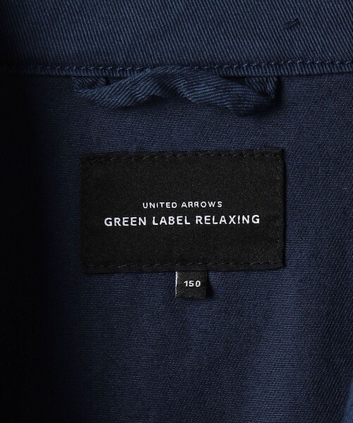 green label relaxing(グリーンレーベルリラクシング)の「TJ キルト 切り替え モッズコート / キッズ 140cm-160cm(モッズコート・キッズ・ネイビー/オリーブ・140cm/160cm/150cm)」の19枚目の写真