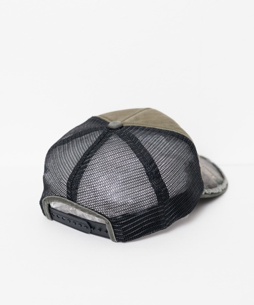 AVIREX（アヴィレックス）の「《AVIREX》FLYING CIRCUS メッシュ CAP（キャップ・メンズ・オリーブ/ベージュ/ブラック・FREE）」の5枚目の写真