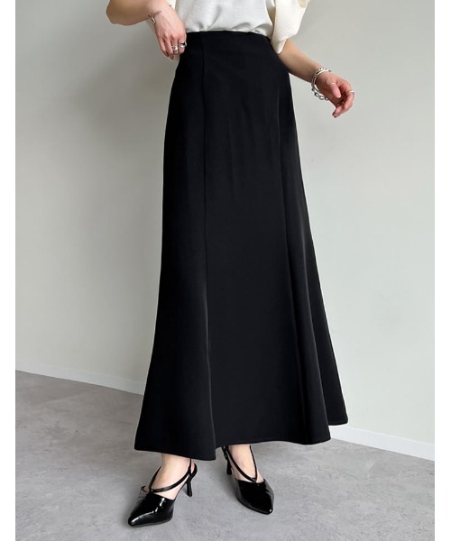 Re:EDIT（リエディ）の「[低身長/高身長サイズ有]カットツイルマーメイドスカート（スカート・レディース・ダークブラウン/ブラック/チャコールグレー/モカ・MEDIUM/TALL/LARGE/SHORT/SMALL）」の11枚目の写真