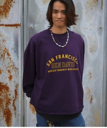 BEN DAVIS/PROJECT LINE（ベンデイビスプロジェクトライン）の「《BEN DAVIS PROJECT LINE》PRINT SWEAT CREW（スウェット）」