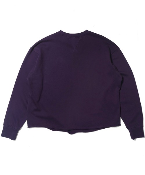 BEN DAVIS(ベンデイビス)の「《BEN DAVIS PROJECT LINE》PRINT SWEAT CREW(スウェット・メンズ・パープル/ヘザーグレー/ブラック・MEDIUM/LARGE/X-LARGE)」の6枚目の写真