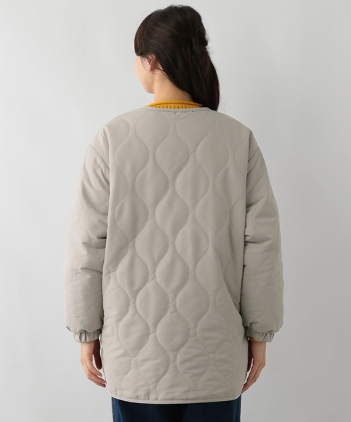 GLOBAL WORK Smile Seed Store（グローバルワーク スマイルシードストア）の「リバーシブルファーブルゾン/137938（ブルゾン・レディース・グレイッシュベージュ/ブラック・X-LARGE/MEDIUM/SMALL/LARGE）」の21枚目の写真