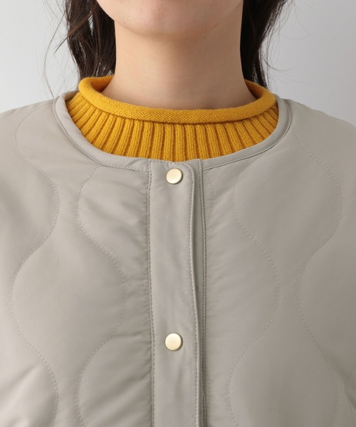 GLOBAL WORK Smile Seed Store（グローバルワーク スマイルシードストア）の「リバーシブルファーブルゾン/137938（ブルゾン・レディース・グレイッシュベージュ/ブラック・X-LARGE/MEDIUM/SMALL/LARGE）」の22枚目の写真