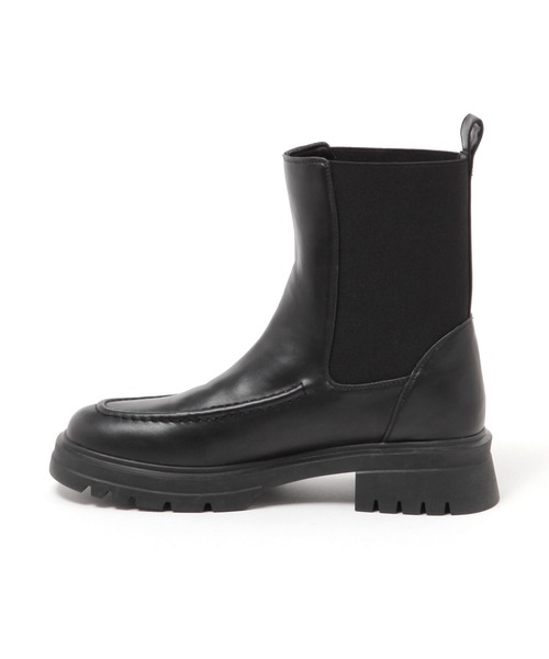 studio CLIP（スタディオクリップ）の「ブラックミドルゴアブーツ（ブーツ・レディース・ブラック・MEDIUM/LARGE）」の10枚目の写真