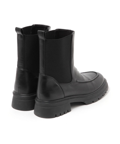 studio CLIP（スタディオクリップ）の「ブラックミドルゴアブーツ（ブーツ・レディース・ブラック・MEDIUM/LARGE）」の12枚目の写真