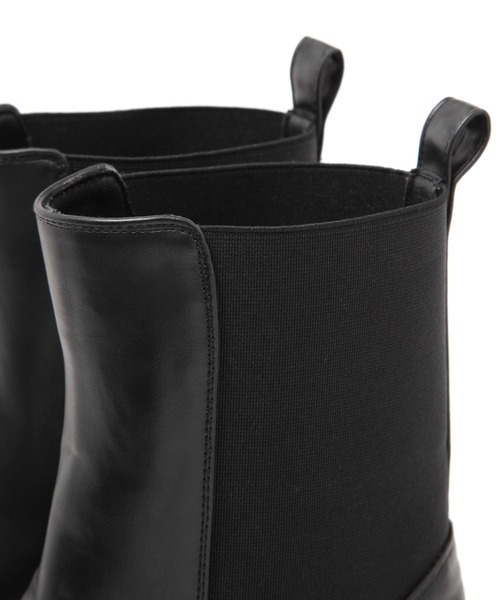 studio CLIP（スタディオクリップ）の「ブラックミドルゴアブーツ（ブーツ・レディース・ブラック・MEDIUM/LARGE）」の16枚目の写真
