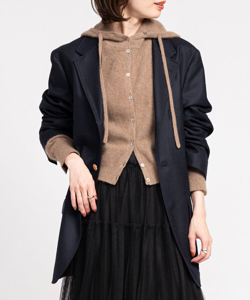Noble(ノーブル)の「《NOBLE別注》COUTURE DADAM/クチュールドアダム ジャケット(シングル)(テーラードジャケット・レディース・ネイビー・36/40)」の5枚目の写真
