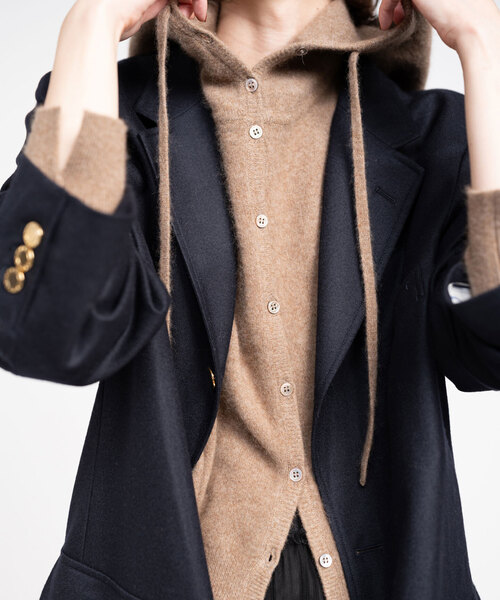 Noble(ノーブル)の「《NOBLE別注》COUTURE DADAM/クチュールドアダム ジャケット(シングル)(テーラードジャケット・レディース・ネイビー・36/40)」の7枚目の写真