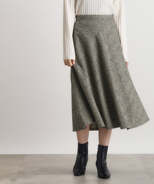 grove（グローブ）の「◆柄アソートフレアースカート（スカート・レディース・グレー系3/ネイビー系1・02/03/01/04/05）」の7枚目の写真